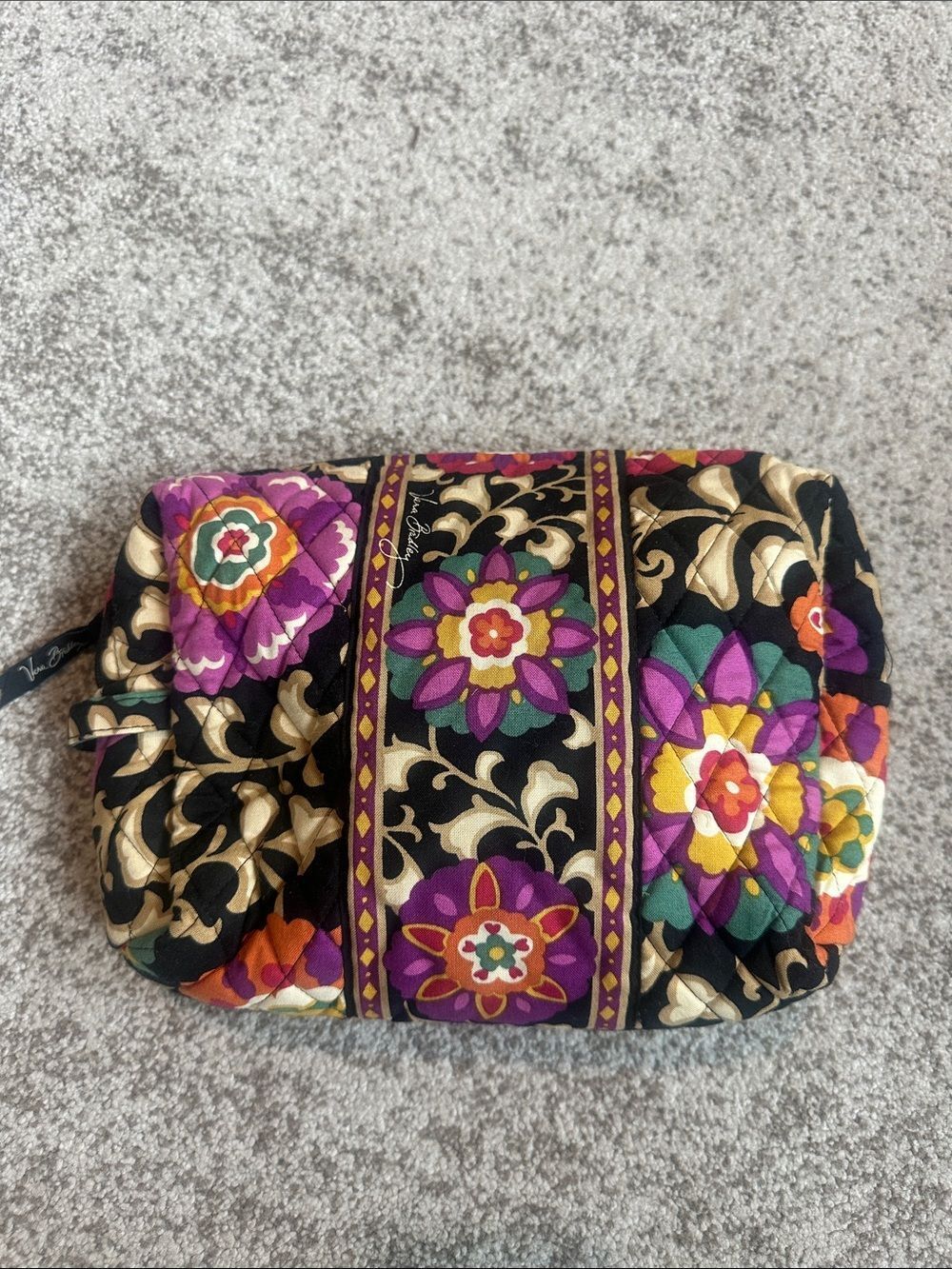Vera Bradley Floral Cosmetic Bag